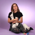 Emma Watson Plays with Kittens and Talks After Beauty and The Beast
