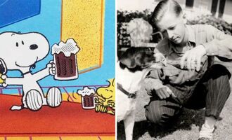 The Real Snoopy: Charles Schulz’s Root Beer-Drinking Dog Named Spike