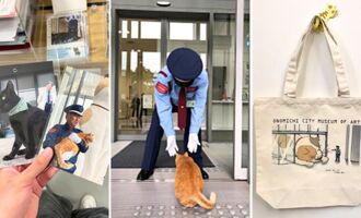 Two Cats Spent Years Trying To Sneak Into a Japanese Museum – Now They Have Their Own Merch Collection