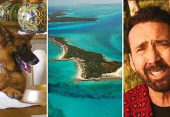 Gunther VI, World’s Richest Dog, Buys Nicolas Cage’s Private Island in the Bahamas