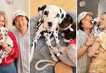 Jimmy O Yang and Brianne Kimmel get new Dalmatian puppy named Lucy