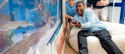 Tracy Morgan’s Custom Shark Tank Costs $400k and Weighs 50 tons