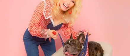 Dolly Parton launches perfectly named dog accessories brand "Doggy Parton"