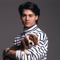 Young Johnny Depp - Dog
