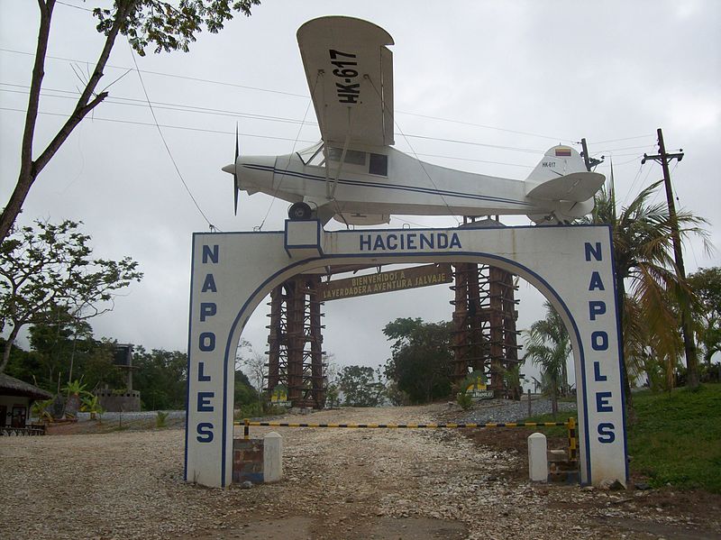 Entrance to Pablo Escobar Hacienda Nápoles