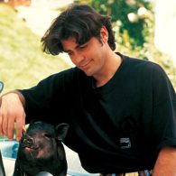 George Clooney and Pet Pig
