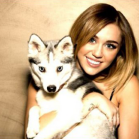 Miley Cyrus' pet Floyd