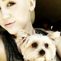 Miley Cyrus' pet Lila
