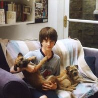 Daniel Radcliffe's pet Binka and Nugget