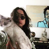 Michelle Rodriguez's pet Coco