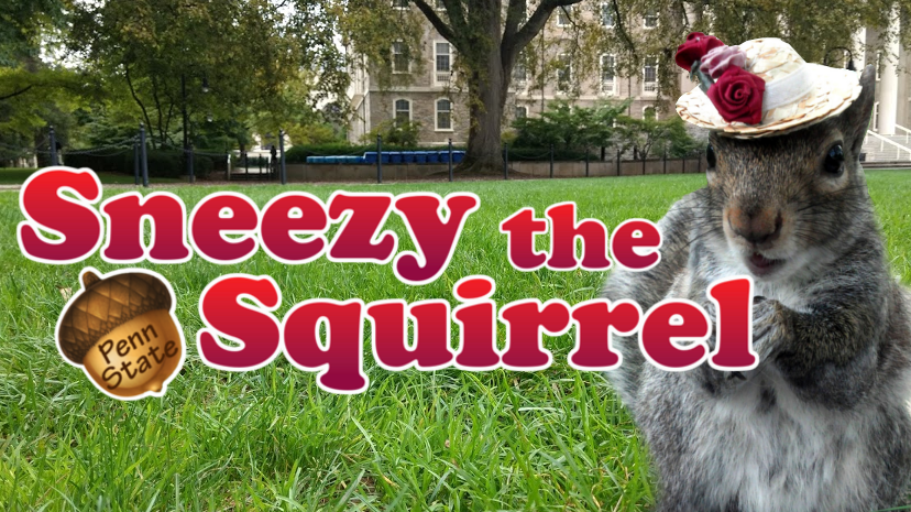 Sneezy The Penn State Squirrel