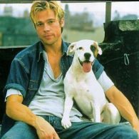 Brad Pitt's pet Blanco