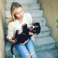 Maria Sharapova's pet Bruiser