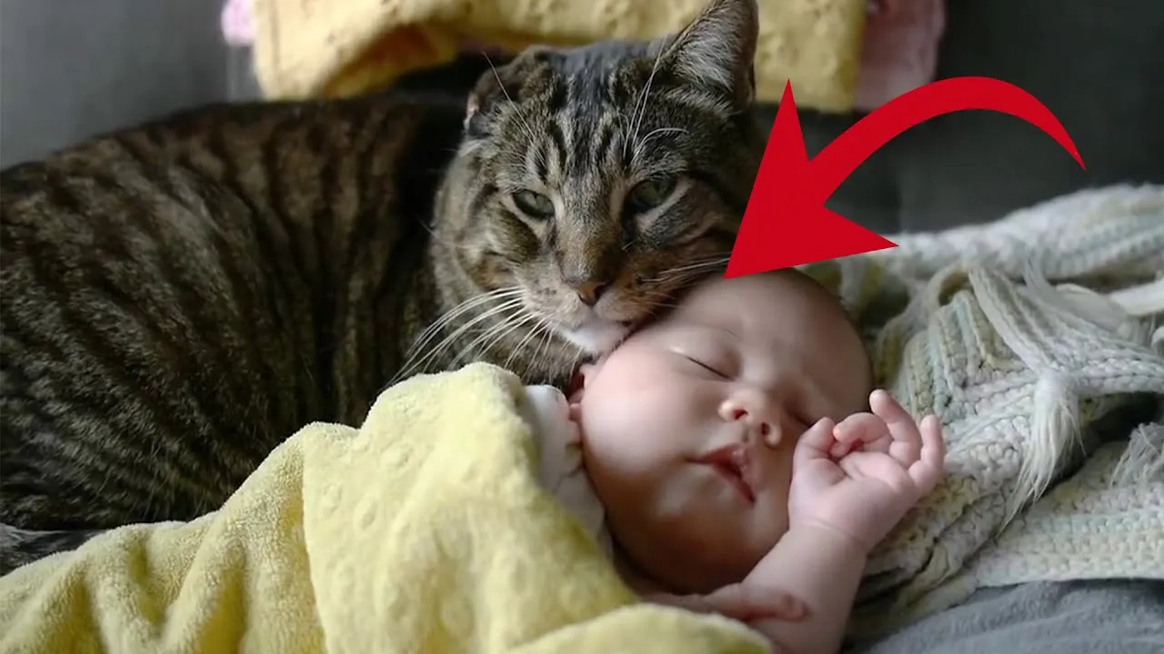 Hero cat saves baby from freezing to death Celebrity Pets