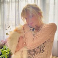 Courtney Love's pet Pomeranian