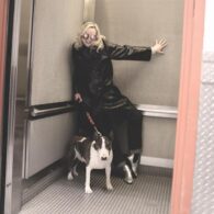 Gwendoline Christie's pet Dog (Simon Callow)