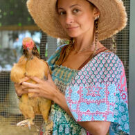 Nicole Richie's pet Chickens
