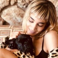 Sofia Boutella's pet Dog