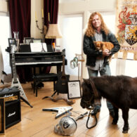Dave Mustaine's pet Rocky