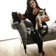 Gina Carano's pet Cat