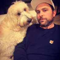 Charlie Day's pet Trooper and Bruno