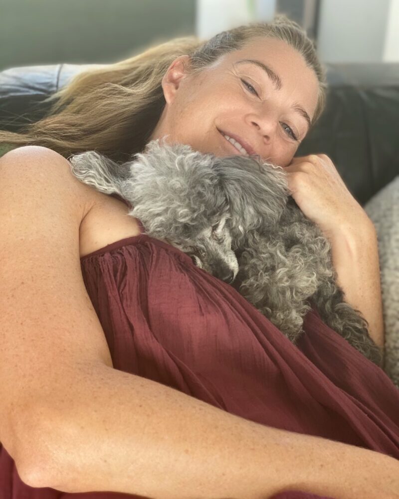 Ellen Pompeo Adopts New Puppy Named Tom from Los Angeles Rescue
