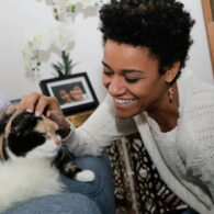 Ariana DeBose's pet Freddy and Izzy