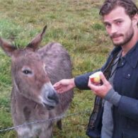 Jamie Dornan's pet Goats, Chickens and a Horse