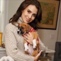 Hilaria Baldwin's pet Diego Manchego Baldwin