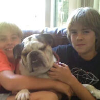 Dylan Sprouse's pet Bubba