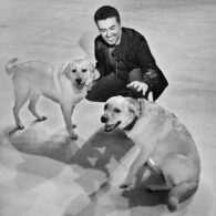 George Michael's pet Abby and Meggy