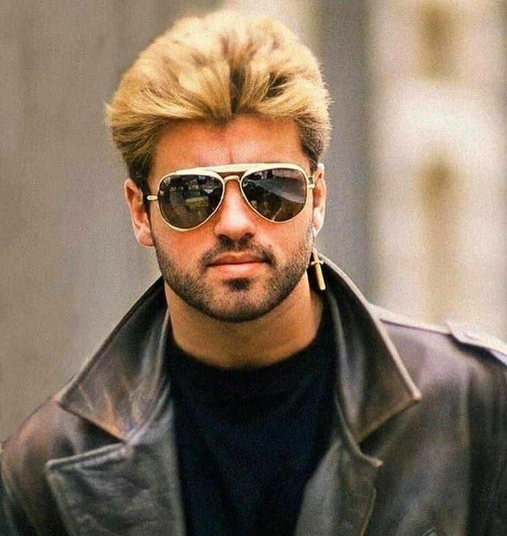 George Michael facial hair and beard styles  Famous Mens Beards and  Facial Hair Styles  Barbershop Forums
