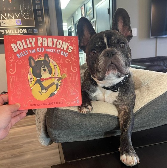 Dolly Parton's Frenchie Billy The Kids children's book Billy the Kid Makes it Big