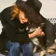 Laurie Holden's pet Dog