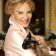Prince Michael of Kent's pet Siamese and Burmese cats, horses and dogs.