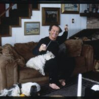 Jack Nicholson's pet Aspen, 1984