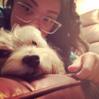 Gina Rodriguez's pet Ted