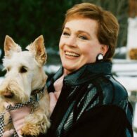 Julie Andrews' pet Buttons and Barney