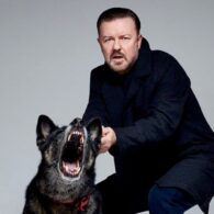 Ricky Gervais' pet Antilly (Brandy the dog from the TV series 'After Life')
