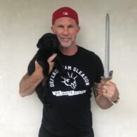 Chad Smith's pet Two Dogs