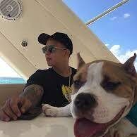 Daddy Yankee's pet Kaleb