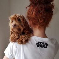 Erin Kellyman's pet Chewie