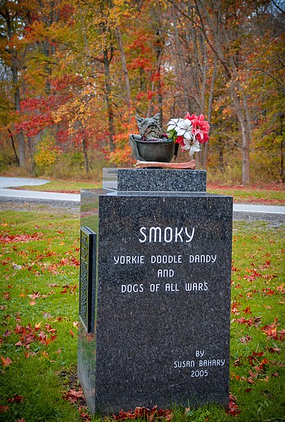 smoky the war dog - Word War II memorial