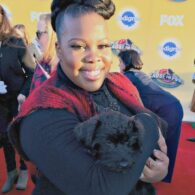 Amber Riley's pet Dog