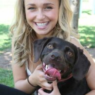 Hayden Panettiere's pet Madison and Penny Lane