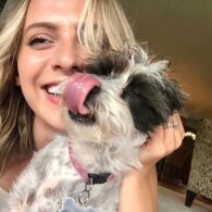 Madilyn Bailey's pet Booger