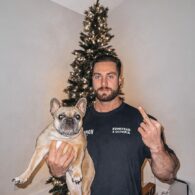 Chris Bumstead's pet Pudson