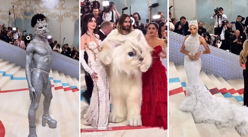 Doja Cat, Jared Leto, and Lil Nas X Dress Up as Karl Lagerfeld's Cat Choupette for Met Gala 2023
