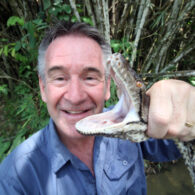 Nigel Marven's pet Snakes