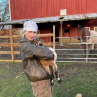 Claire Rosinkranz's pet Goats